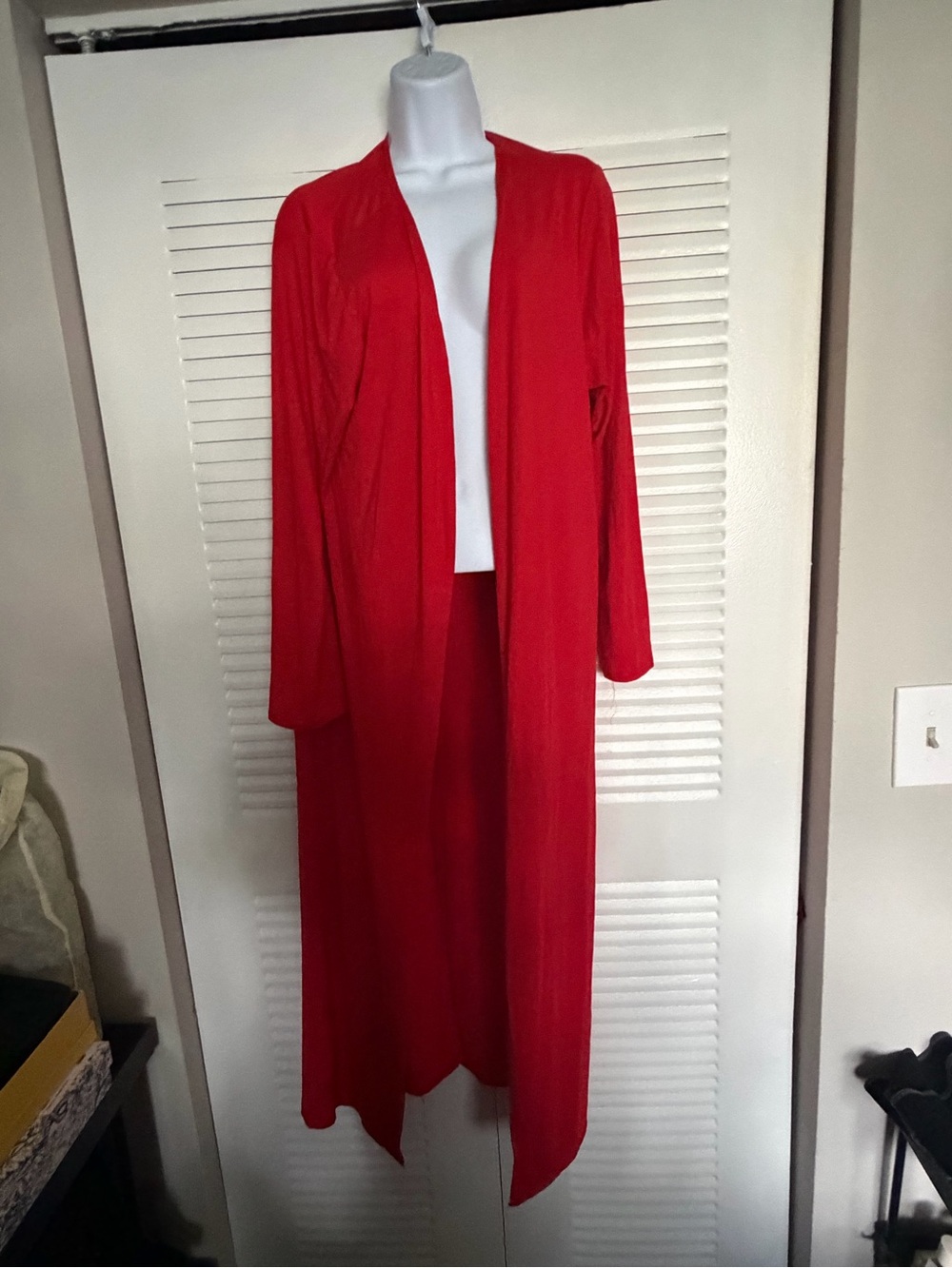 Caren Sport Red Long Robe